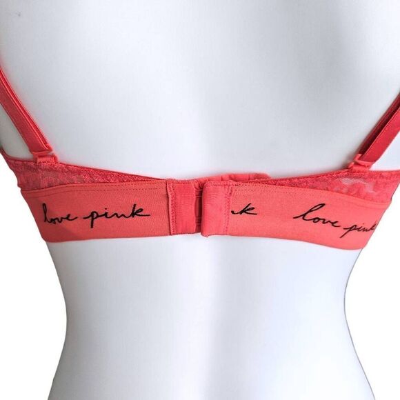 victoria’s secret pink leopard t-shirt bra - Picture 4 of 5